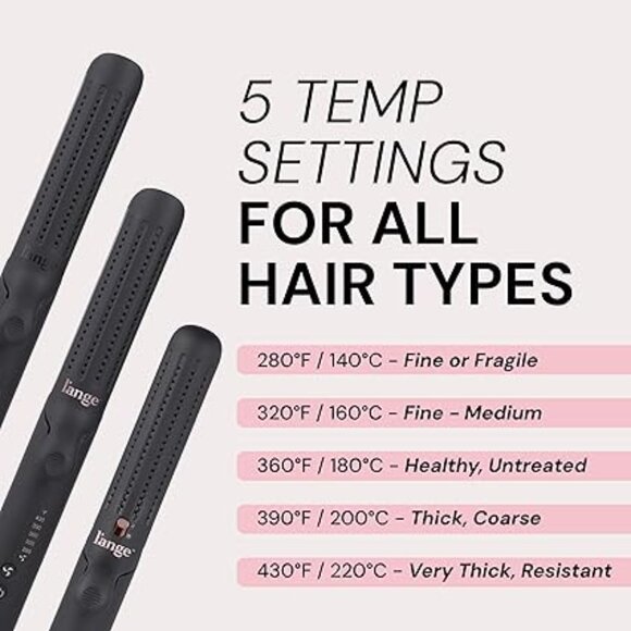 L'ANGE HAIR Le Duo Standard 360° Airflow Styler 2-in-1 Curling Wand Iron Hair - Picture 3 of 6